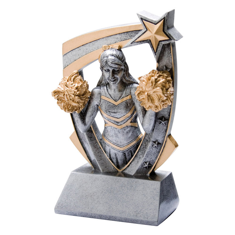 3D Star Cheer Resin