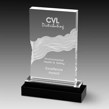 Crystal Acrylic Fusion Wave Award