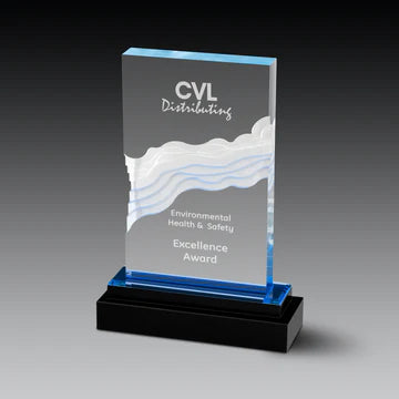 Crystal Acrylic Fusion Wave Award