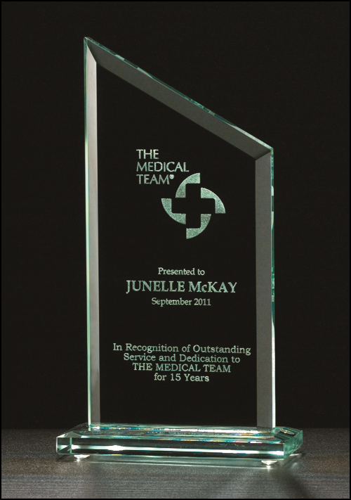 Zenith Series Glass Award