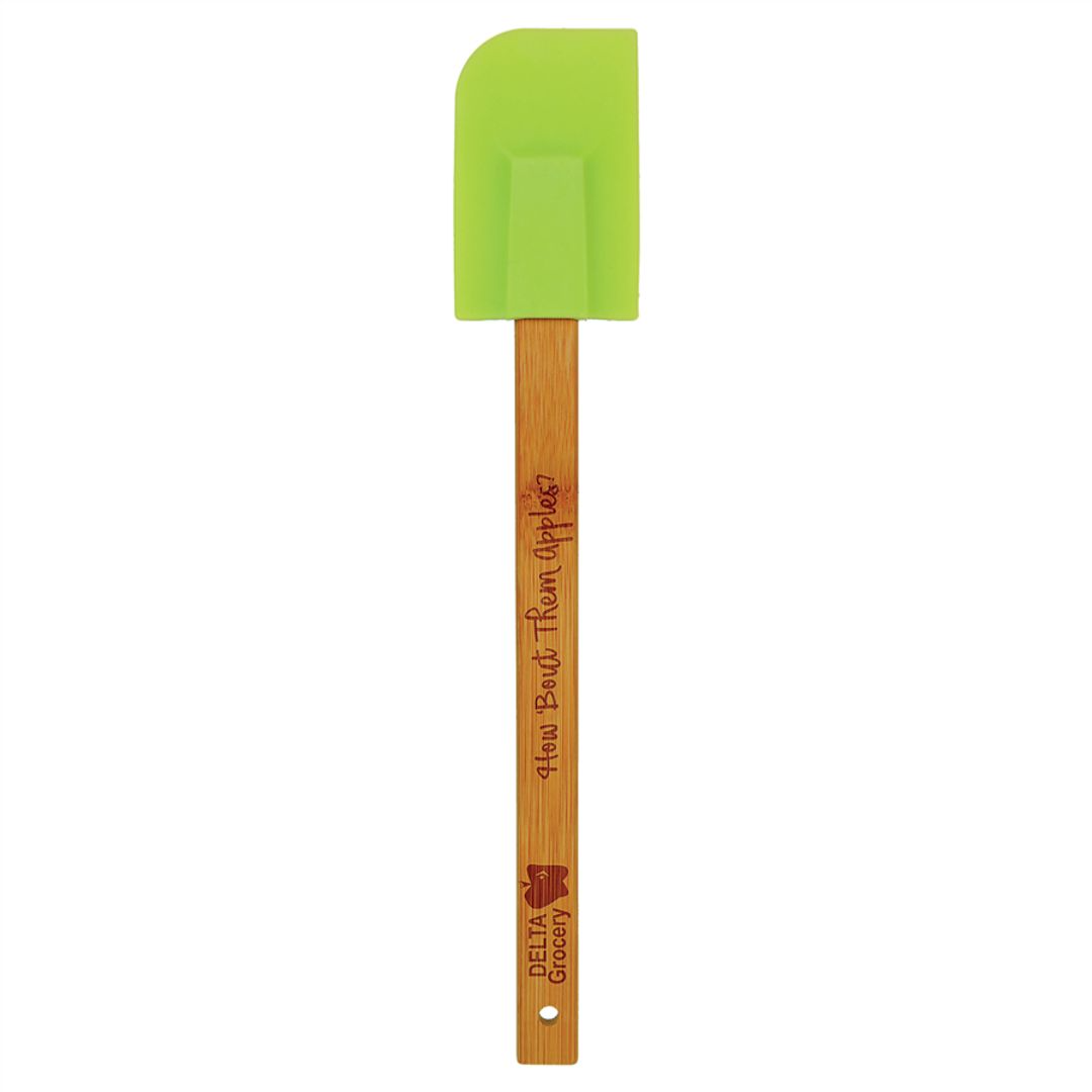 Silicone Spatulas with Bamboo Handles