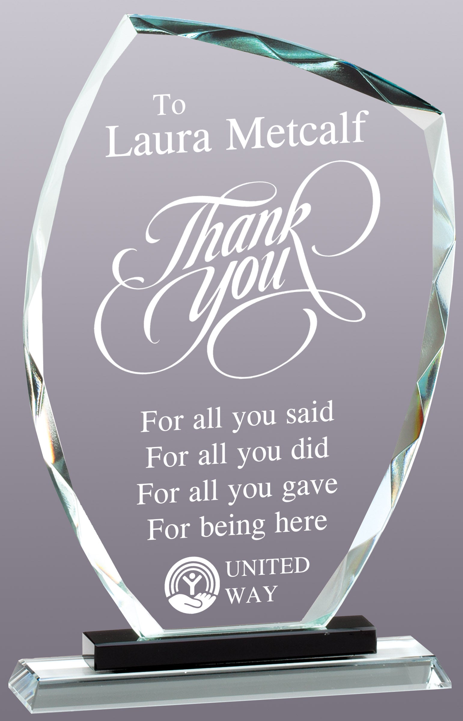 Slanted Crystal Shield