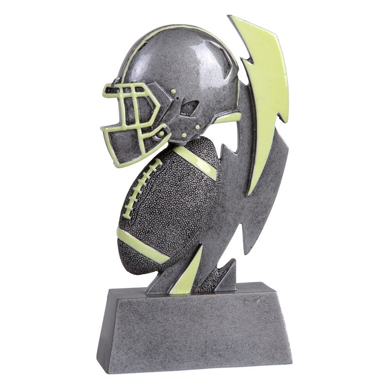 Glow in the Dark Football Resin