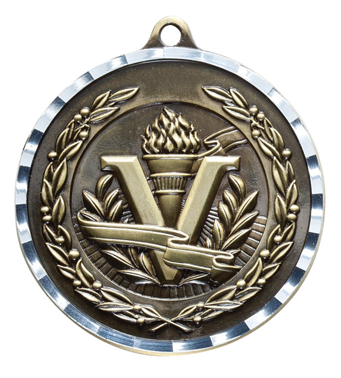 Diamond Cut Medallion Series - Large 2.75"