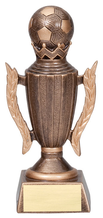Soccer Crown Resin Trophy