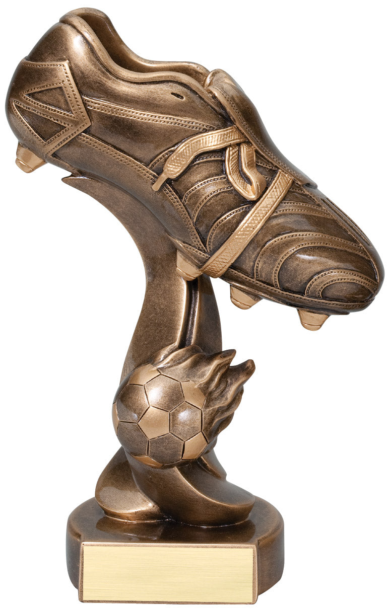 Fire Ball Soccer Resin