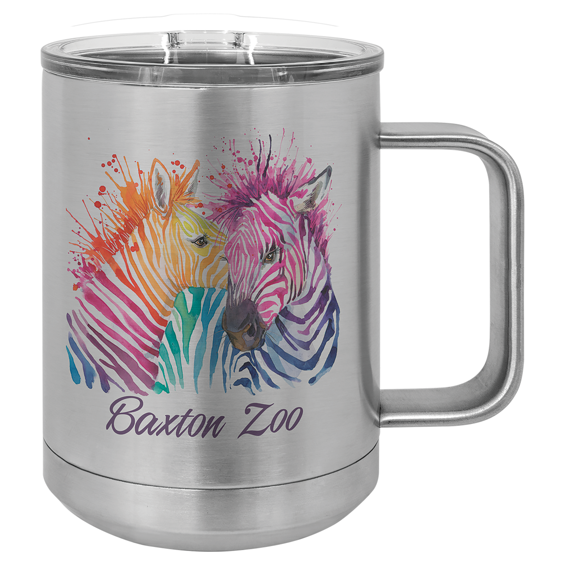 15 oz. Polar Camel Stainless Steel Vacuum Insulated Mug with Slider Lid