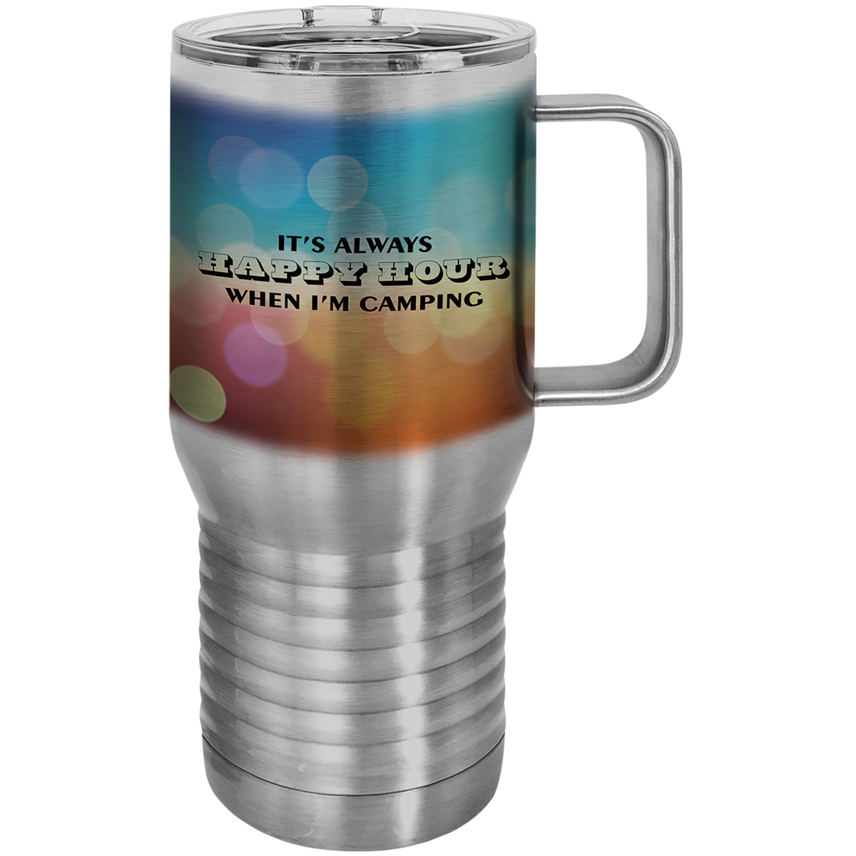 20 oz. Polar Camel Travel Mugs with Slider Lid