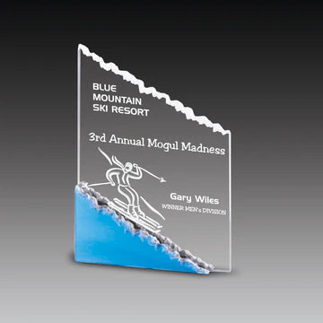Sculptured Frosted Mountain Award