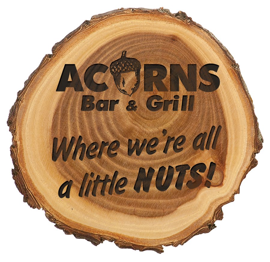 Old West Log Plaque - Elm