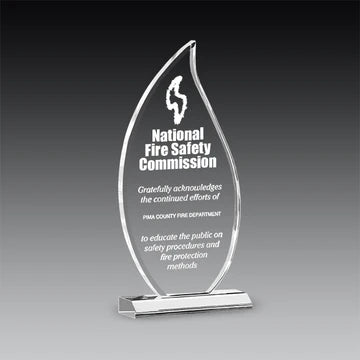 Beveled Flame Award
