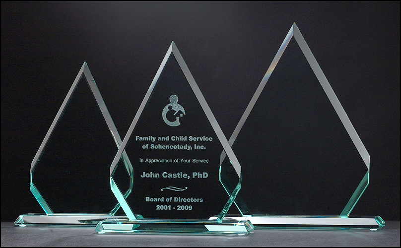 Diamond Series Glass Award