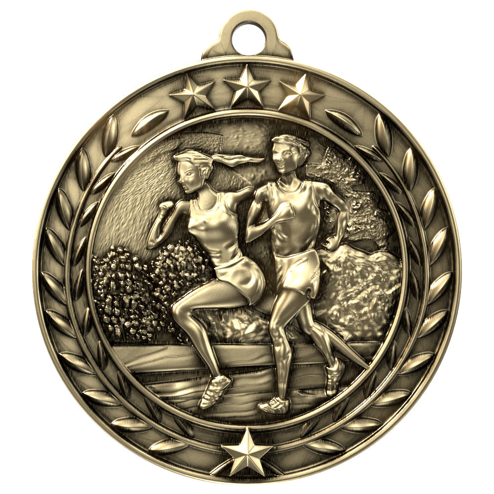 Wreath Antique Medallion Series - Large 2.75"
