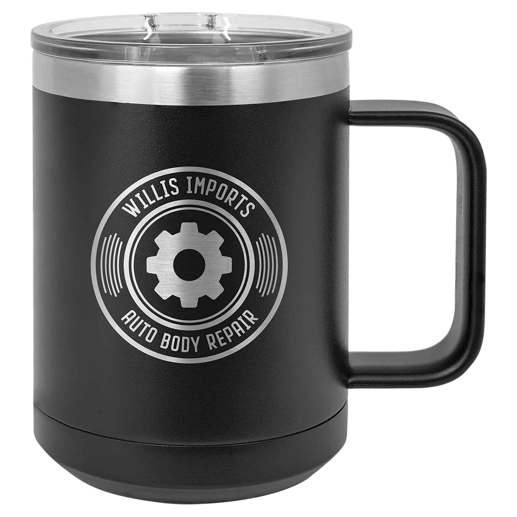15 oz. Polar Camel Stainless Steel Vacuum Insulated Mug with Slider Lid