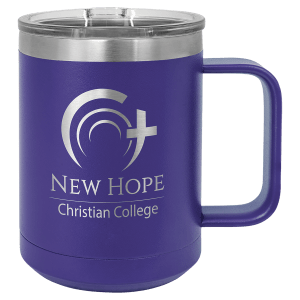 15 oz. Polar Camel Stainless Steel Vacuum Insulated Mug with Slider Lid