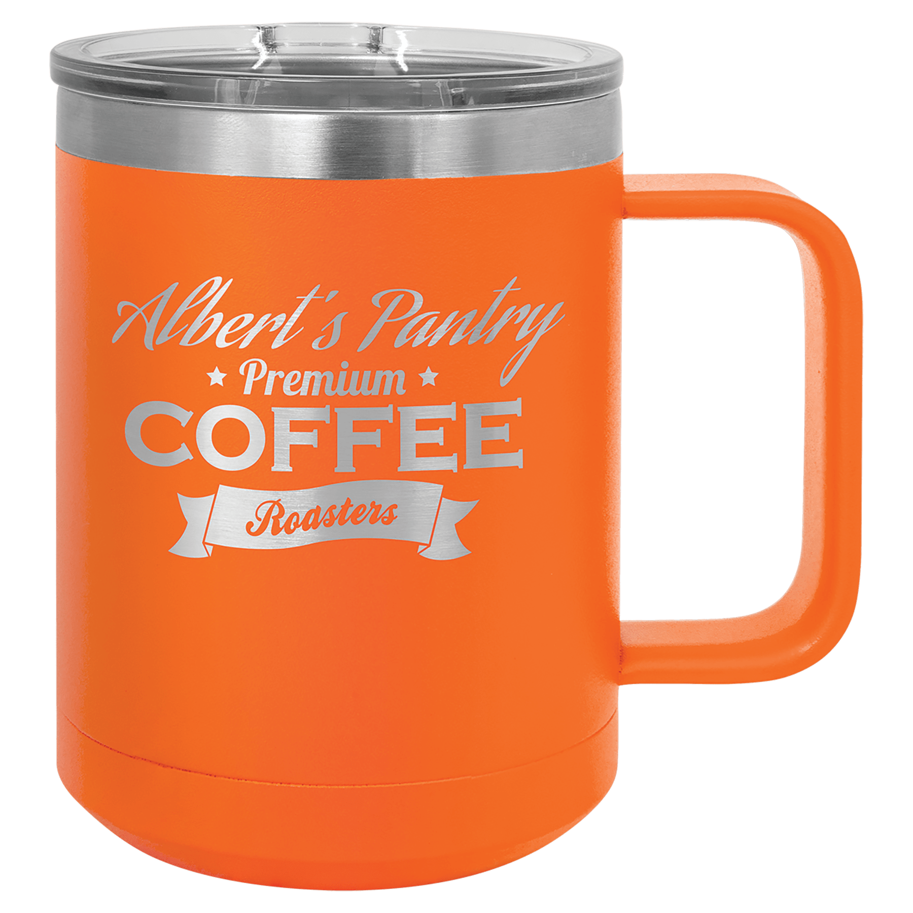 15 oz. Polar Camel Stainless Steel Vacuum Insulated Mug with Slider Lid