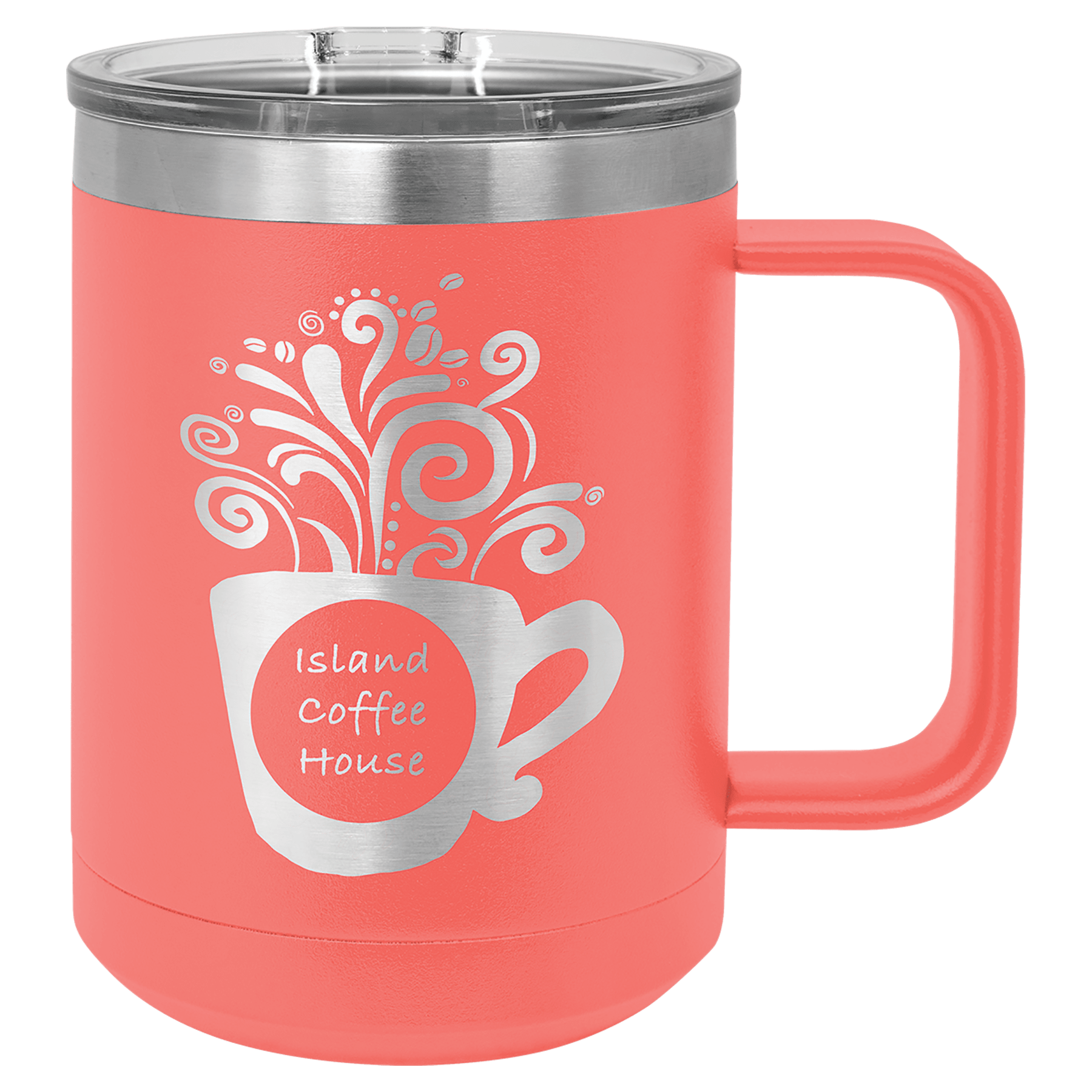 15 oz. Polar Camel Stainless Steel Vacuum Insulated Mug with Slider Lid