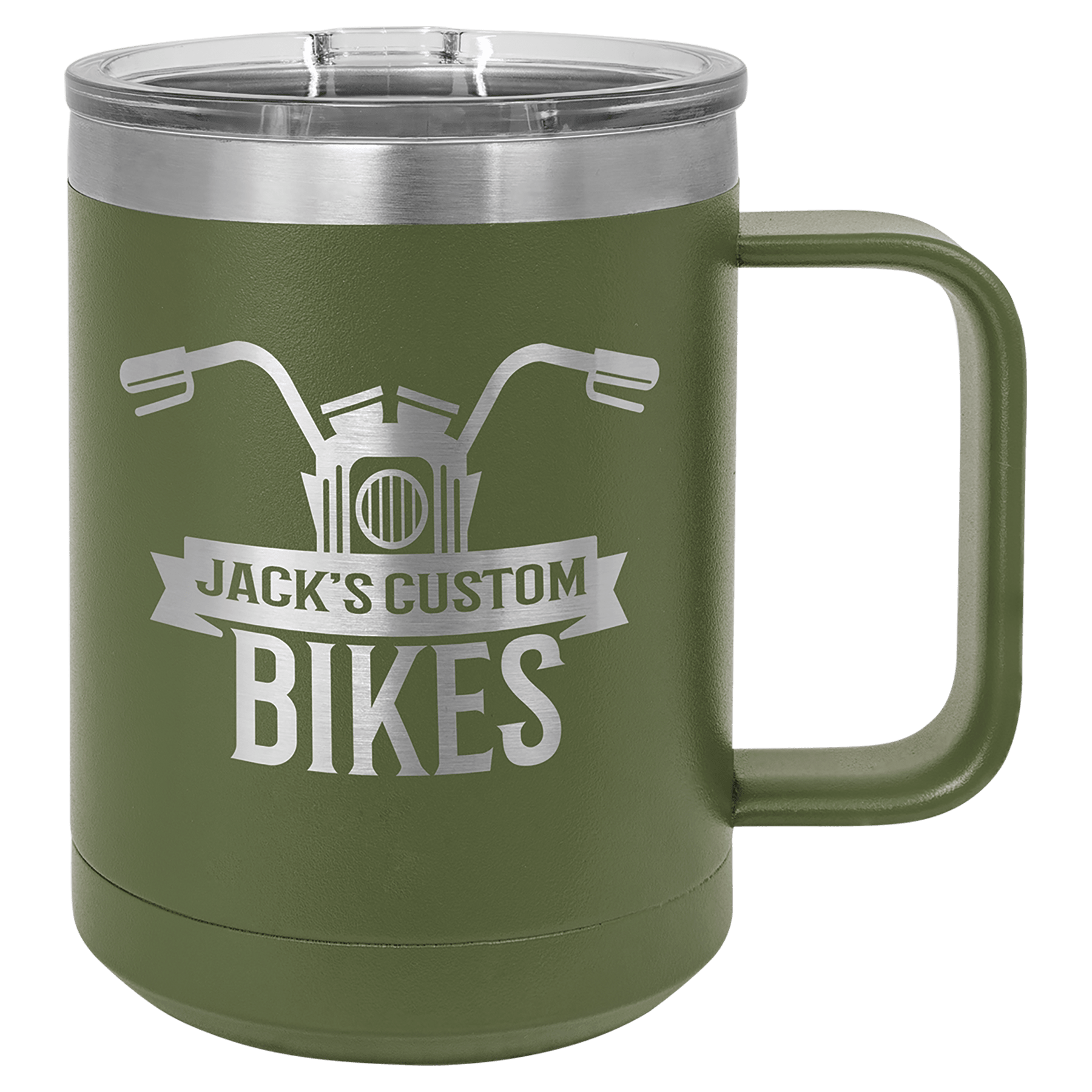 15 oz. Polar Camel Stainless Steel Vacuum Insulated Mug with Slider Lid