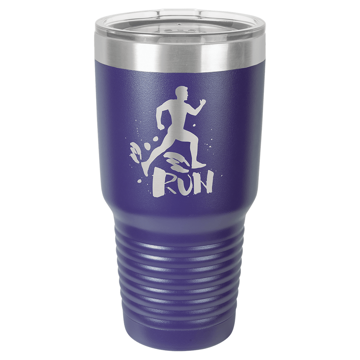 30 oz. Stainless Steel Vacuum Insulated Ringneck Tumbler with Clear Lid