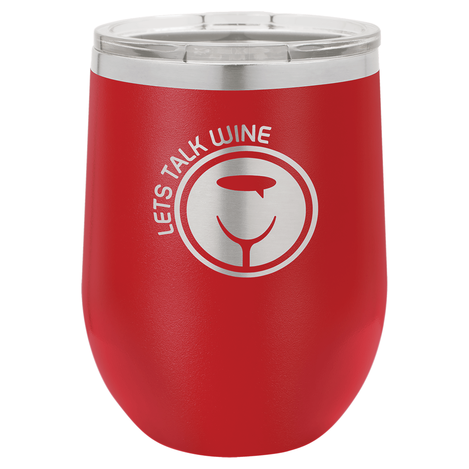 12 oz. Polar Camel Stainless Steel Vacuum Insulated Stemless Wine Tumbler with Lid