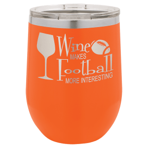12 oz. Polar Camel Stainless Steel Vacuum Insulated Stemless Wine Tumbler with Lid