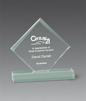 Diamond Jewel Bevel Award