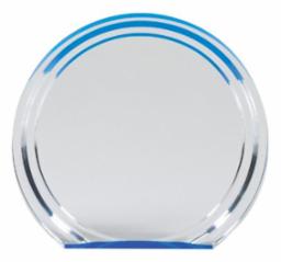Double Halo Circle Acrylic Award