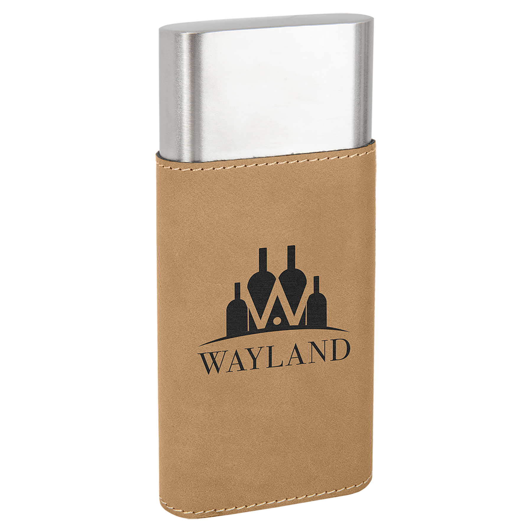 Laserable Leatherette Cigar Cases with Cutters