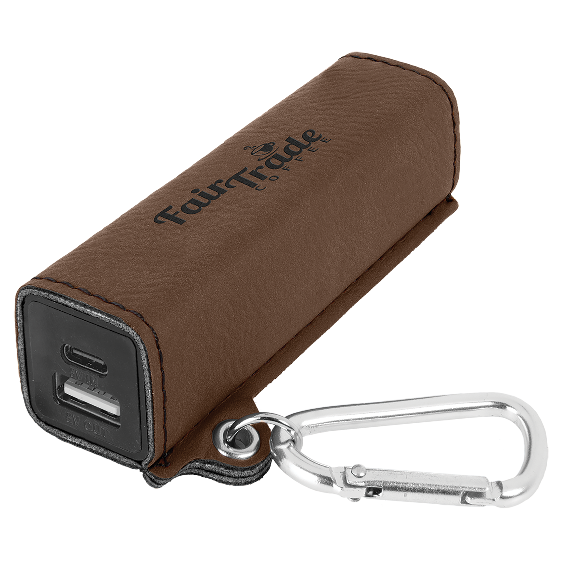 Laserable Leatherette Power Banks