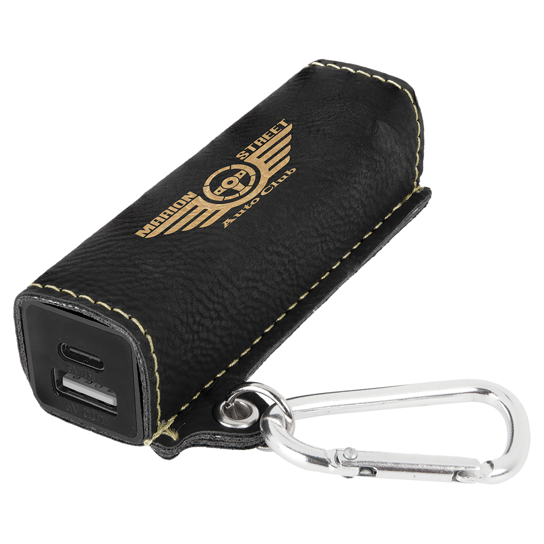 Laserable Leatherette Power Banks