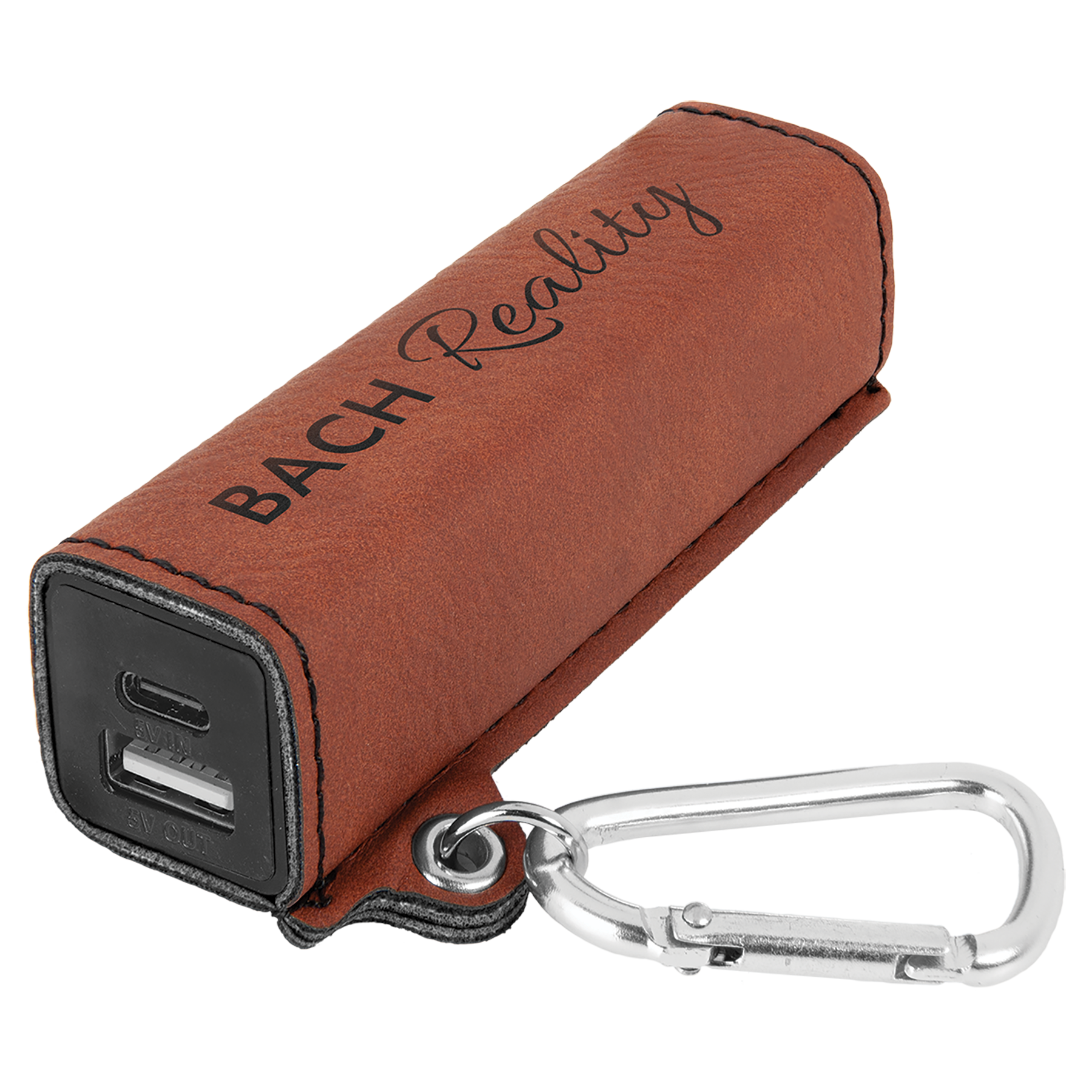 Laserable Leatherette Power Banks