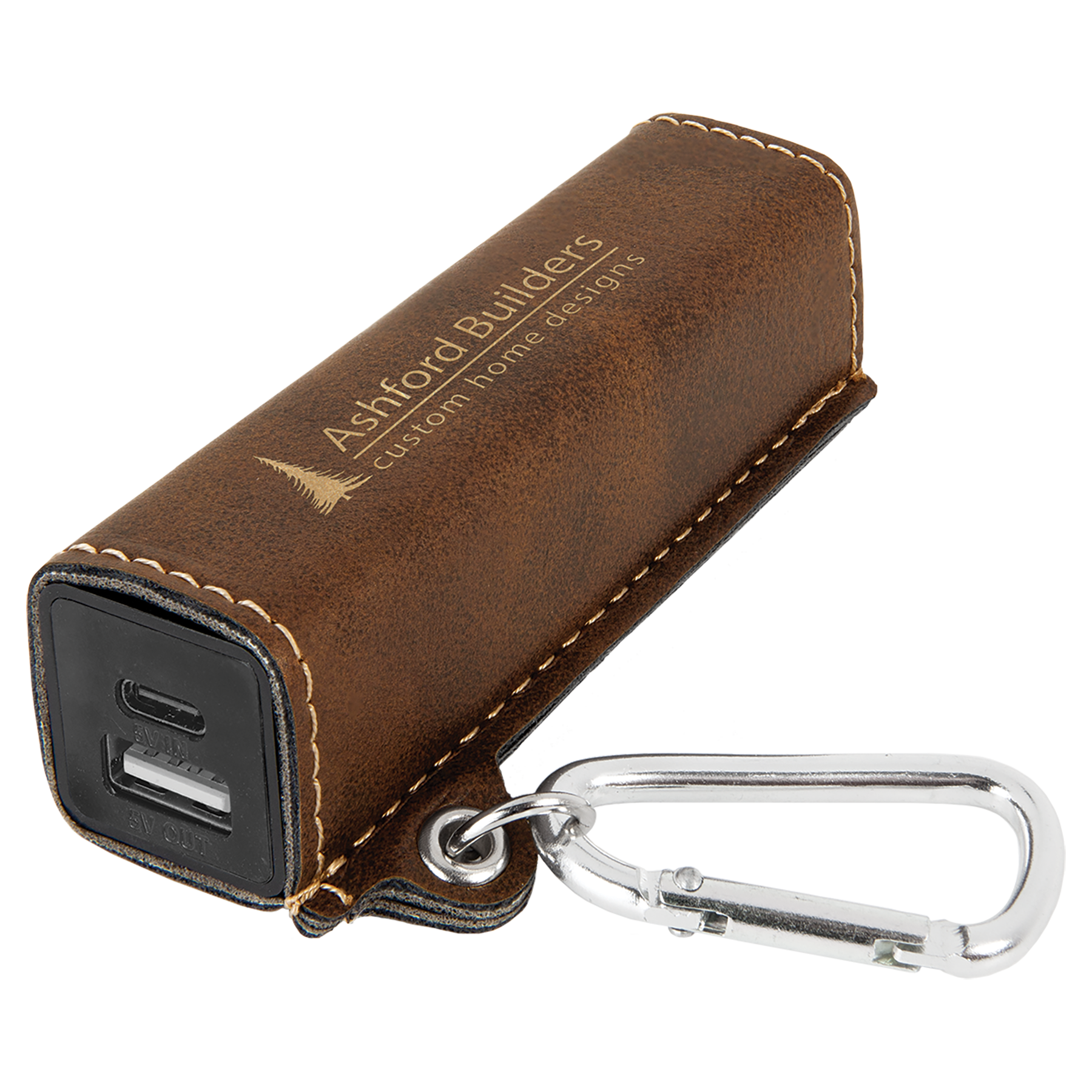 Laserable Leatherette Power Banks