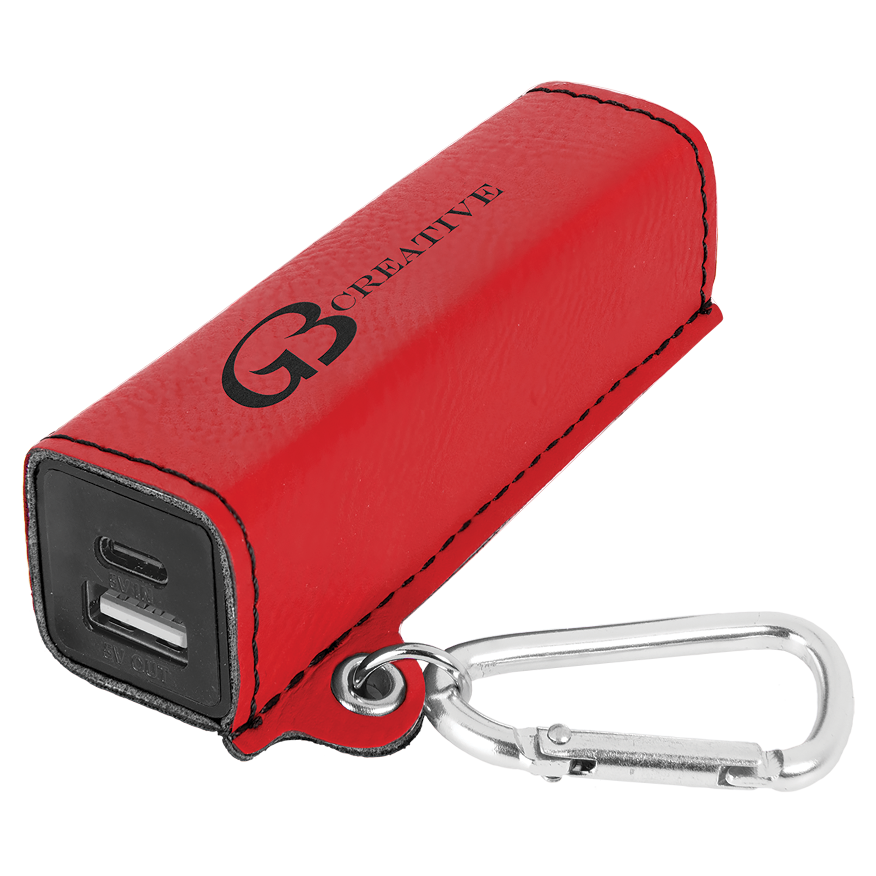 Laserable Leatherette Power Banks