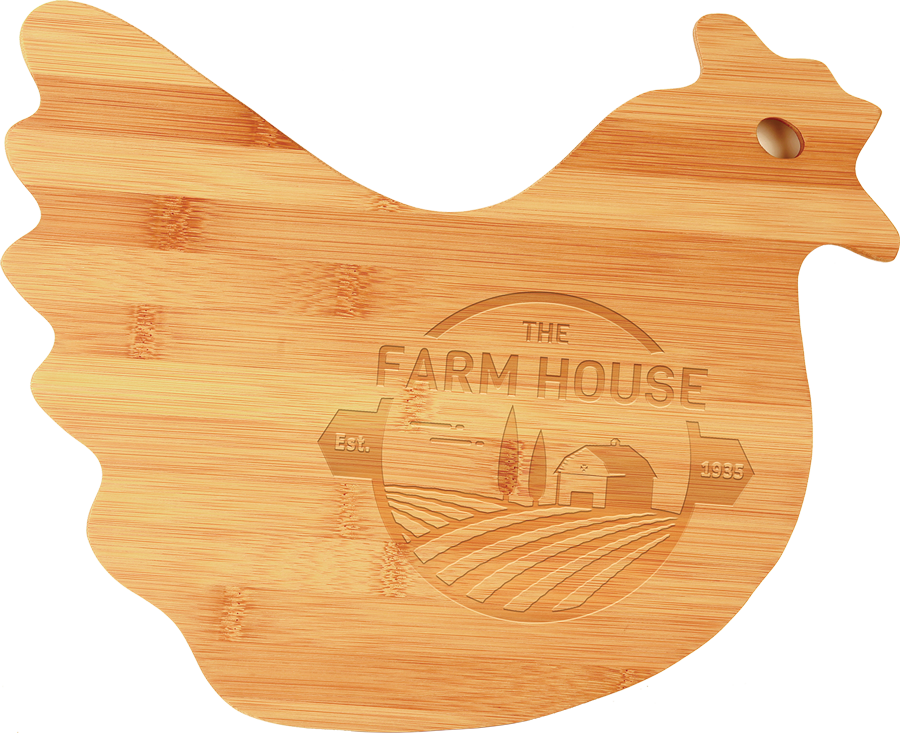 Bamboo Animal Shaped Cutting Board