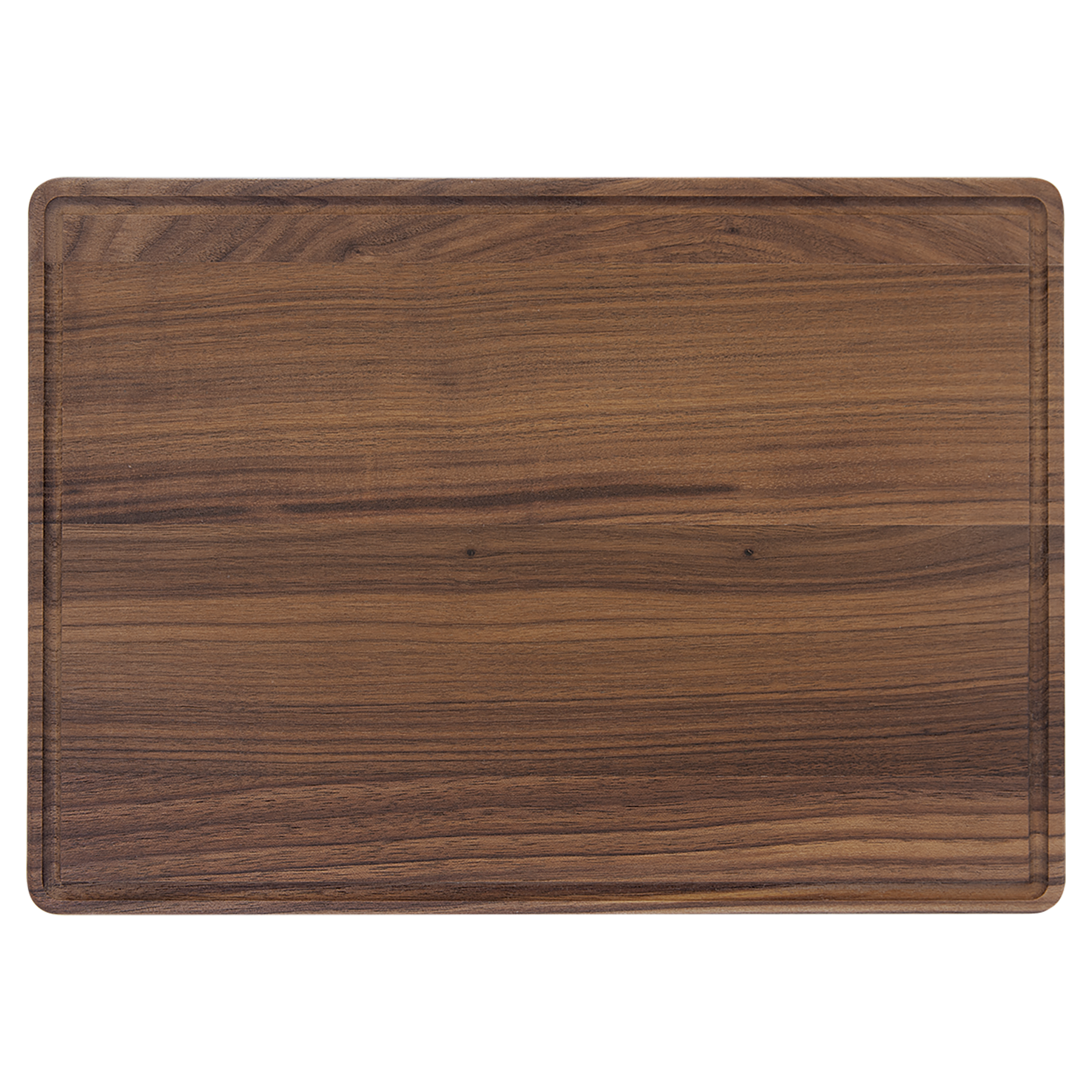 Walnut Cutting Board with Drip Ring