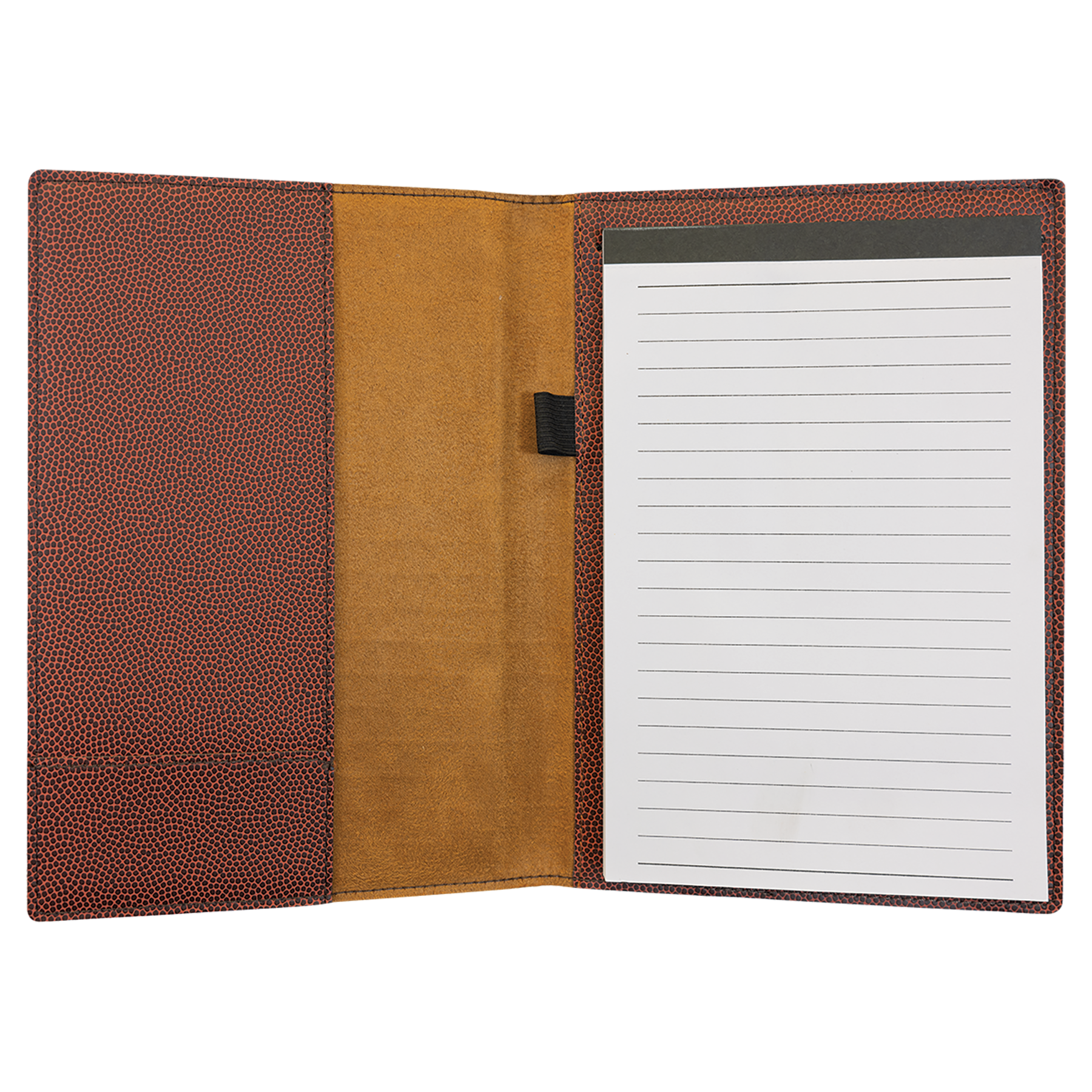 Football Laserable Leatherette Portfolio