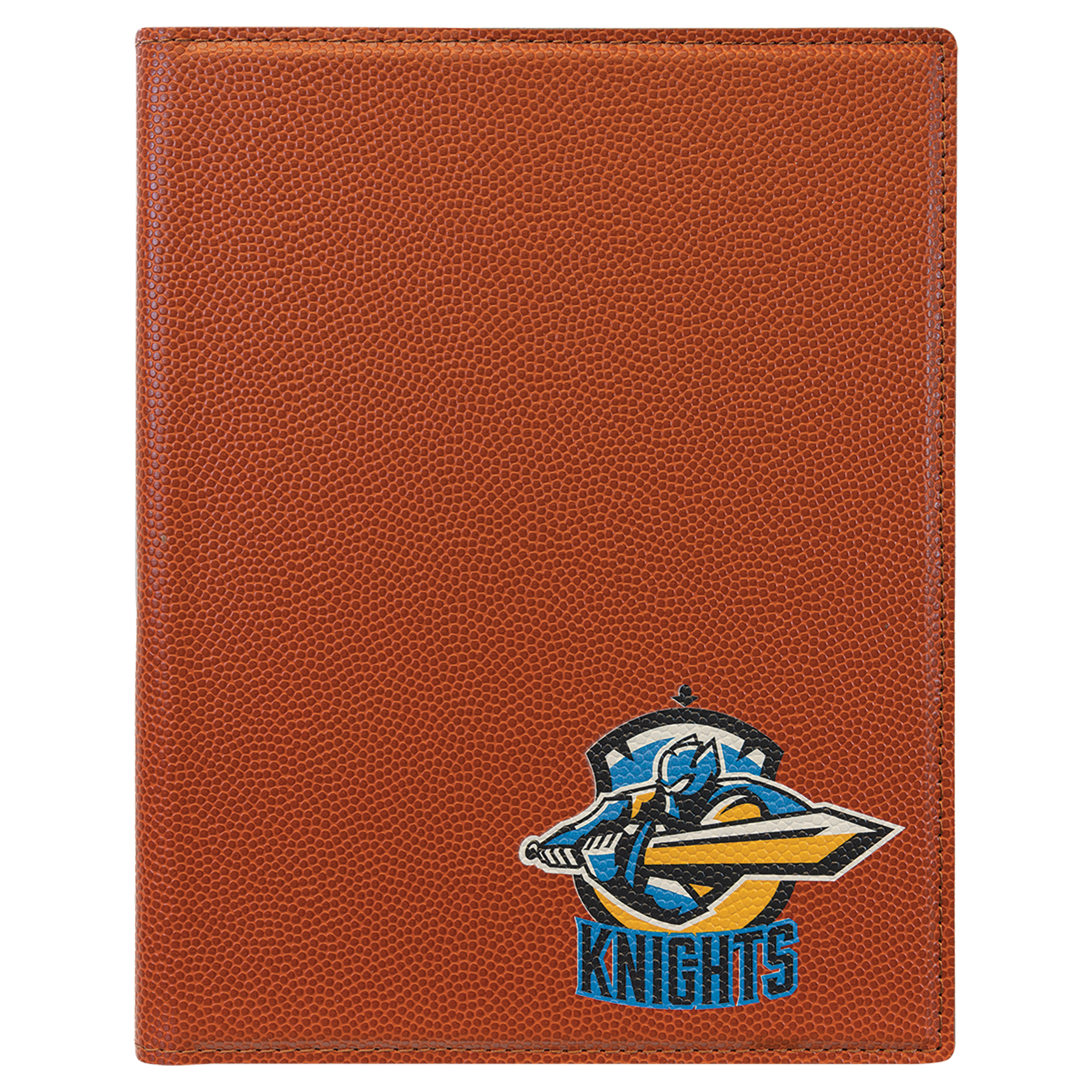 Basketball Laserable Leatherette Portfolio