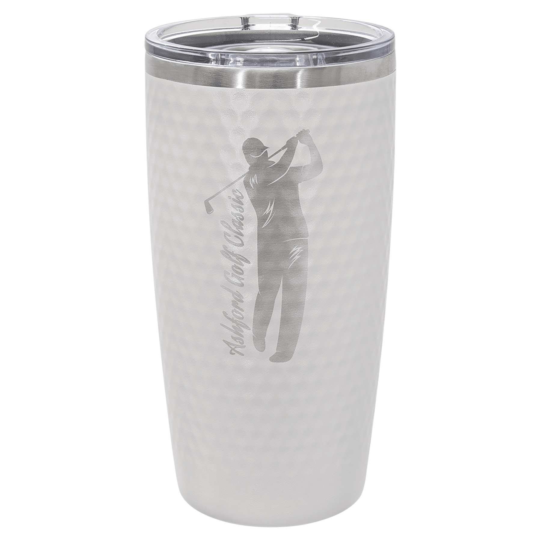 20 oz. Polar Camel Golf Tumbler w/Dimples and Slider Lid