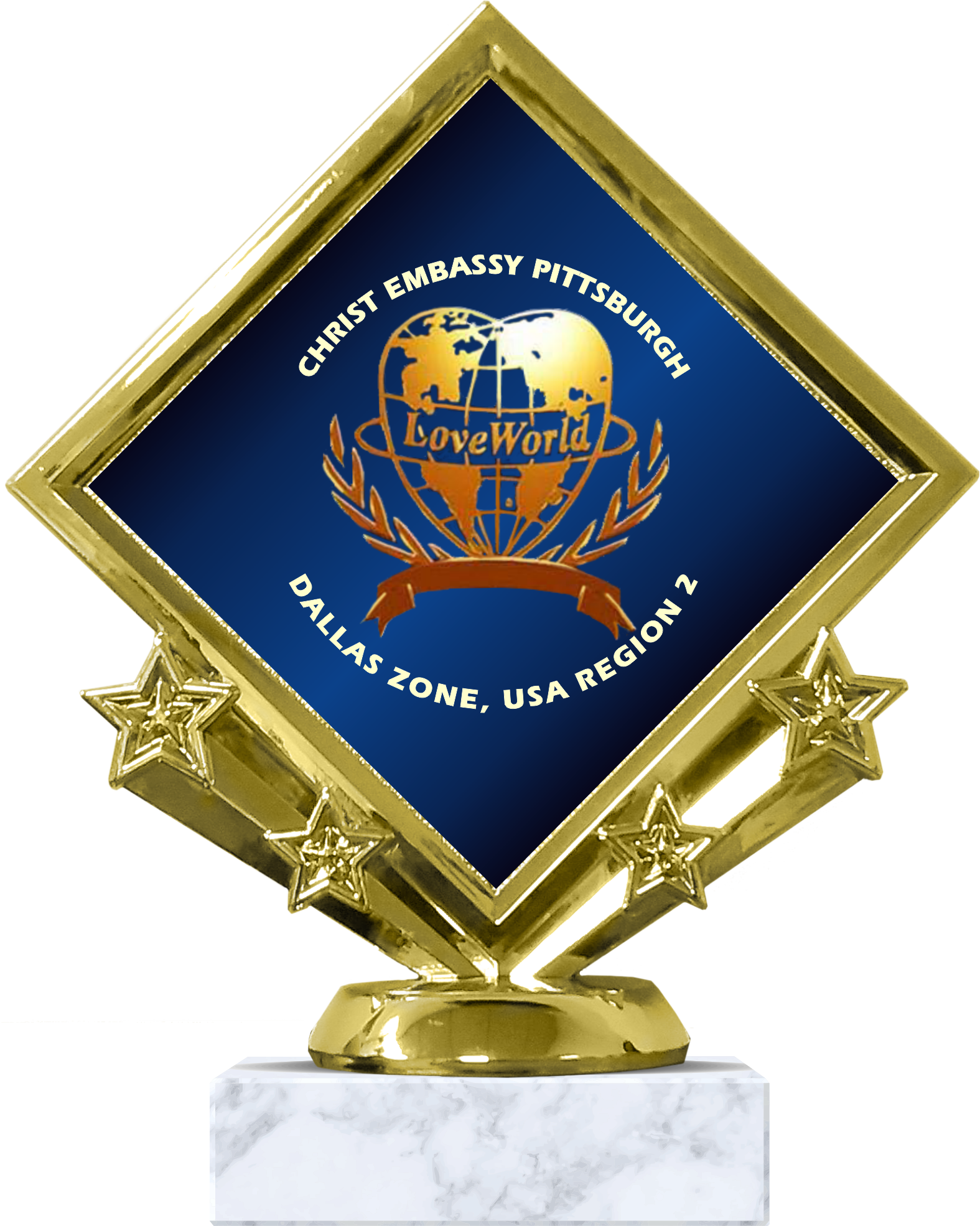Diamond Figure Trophy