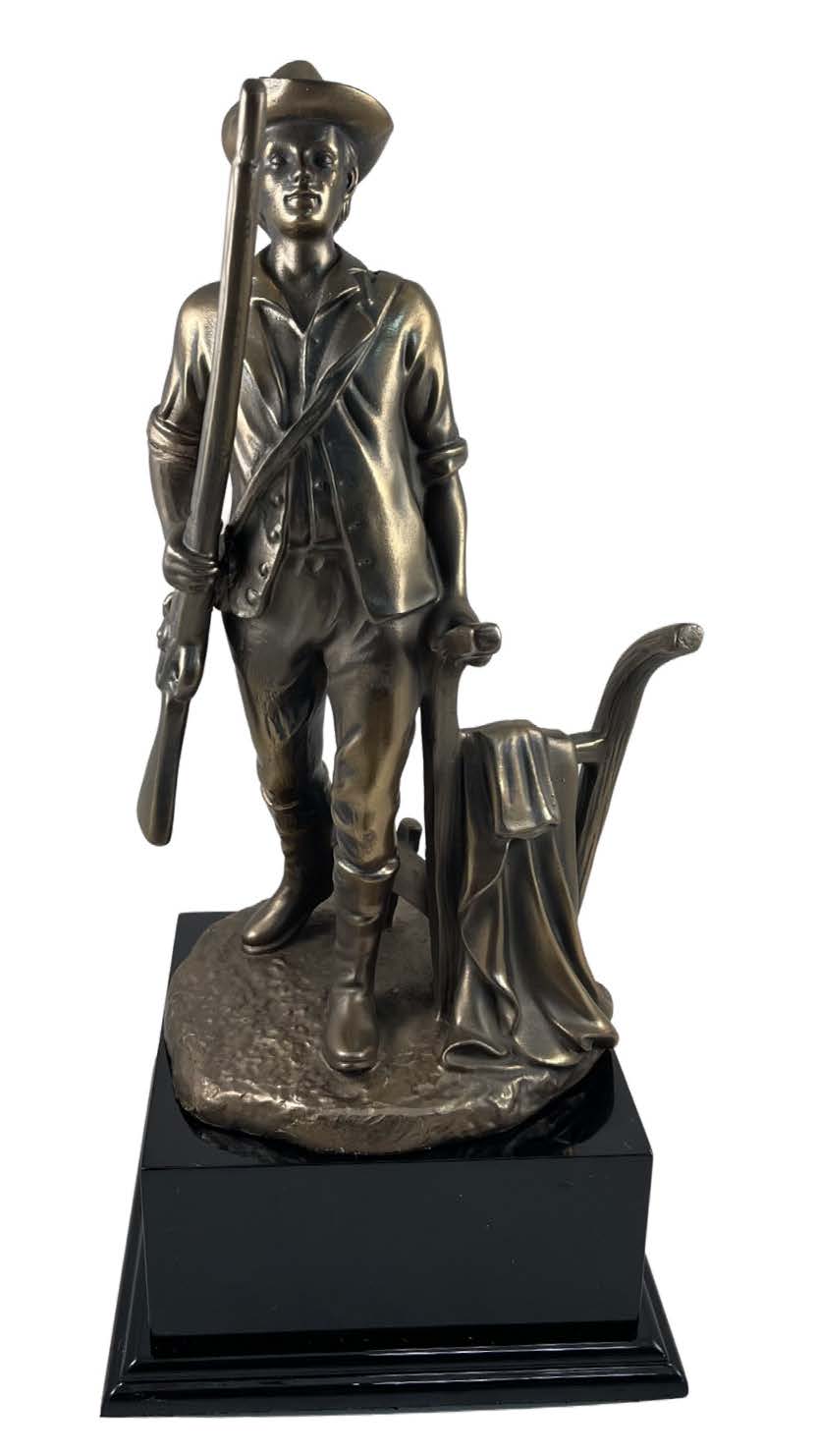 Minuteman Statue with Base