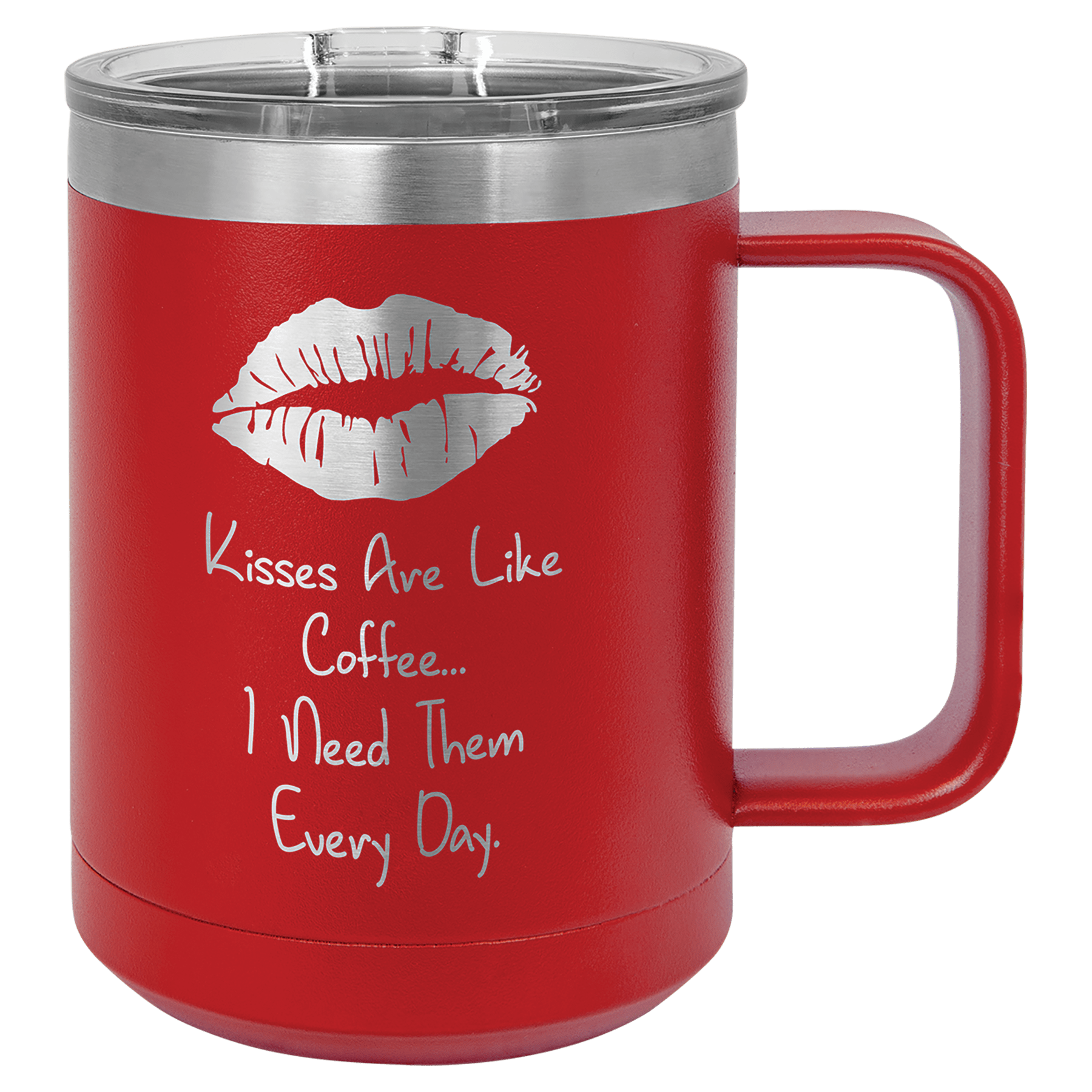 15 oz. Polar Camel Stainless Steel Vacuum Insulated Mug with Slider Lid