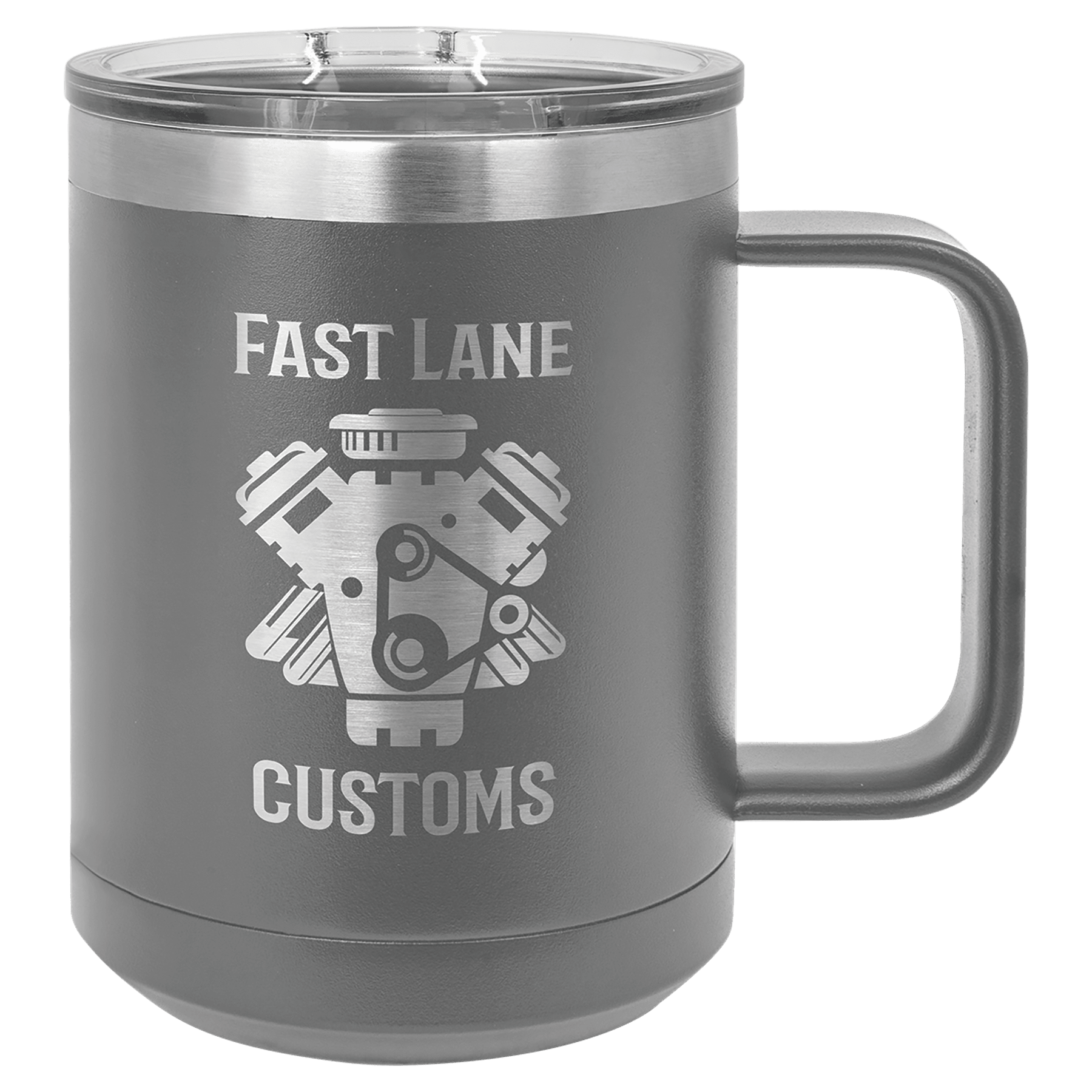 15 oz. Polar Camel Stainless Steel Vacuum Insulated Mug with Slider Lid