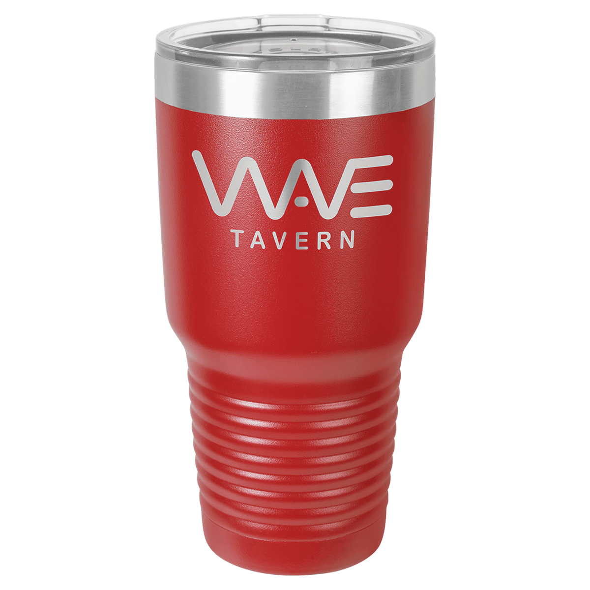 30 oz. Stainless Steel Vacuum Insulated Ringneck Tumbler with Clear Lid