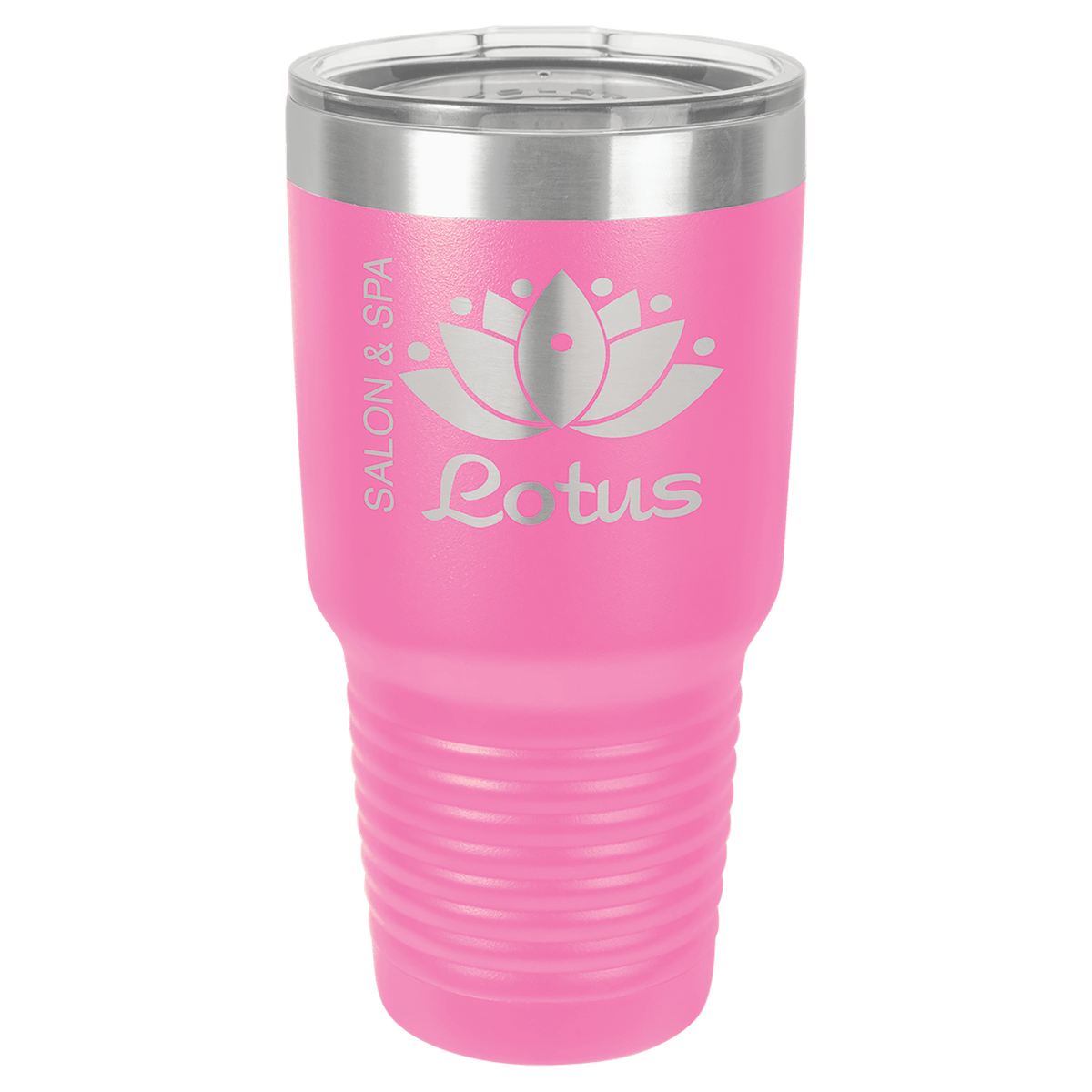 30 oz. Stainless Steel Vacuum Insulated Ringneck Tumbler with Clear Lid