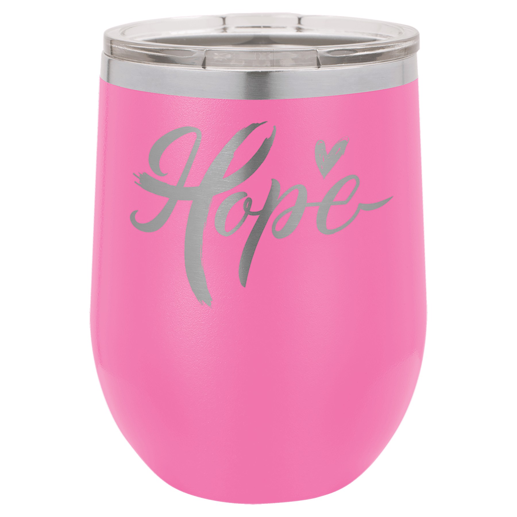 12 oz. Polar Camel Stainless Steel Vacuum Insulated Stemless Wine Tumbler with Lid